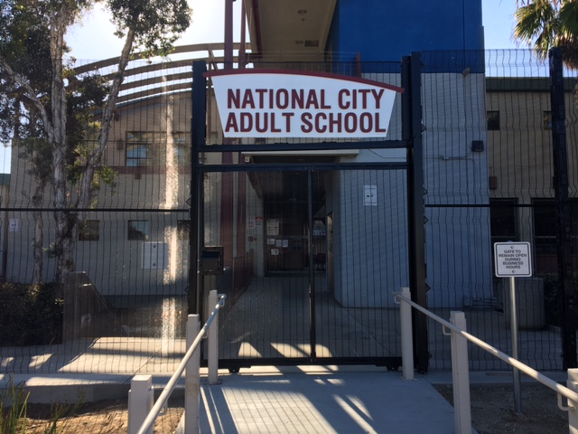 Front entrance of NCA